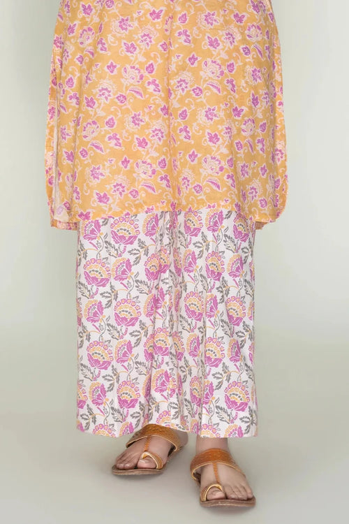 2PC Stitched Printed Lawn Shirt & Trouser