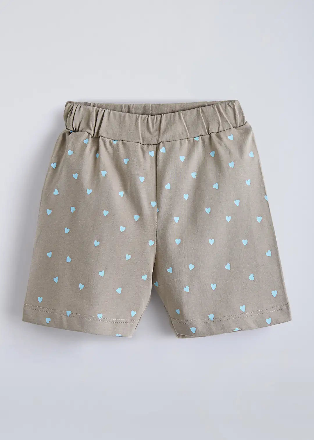 Kitten Hearts Cotton Short Set