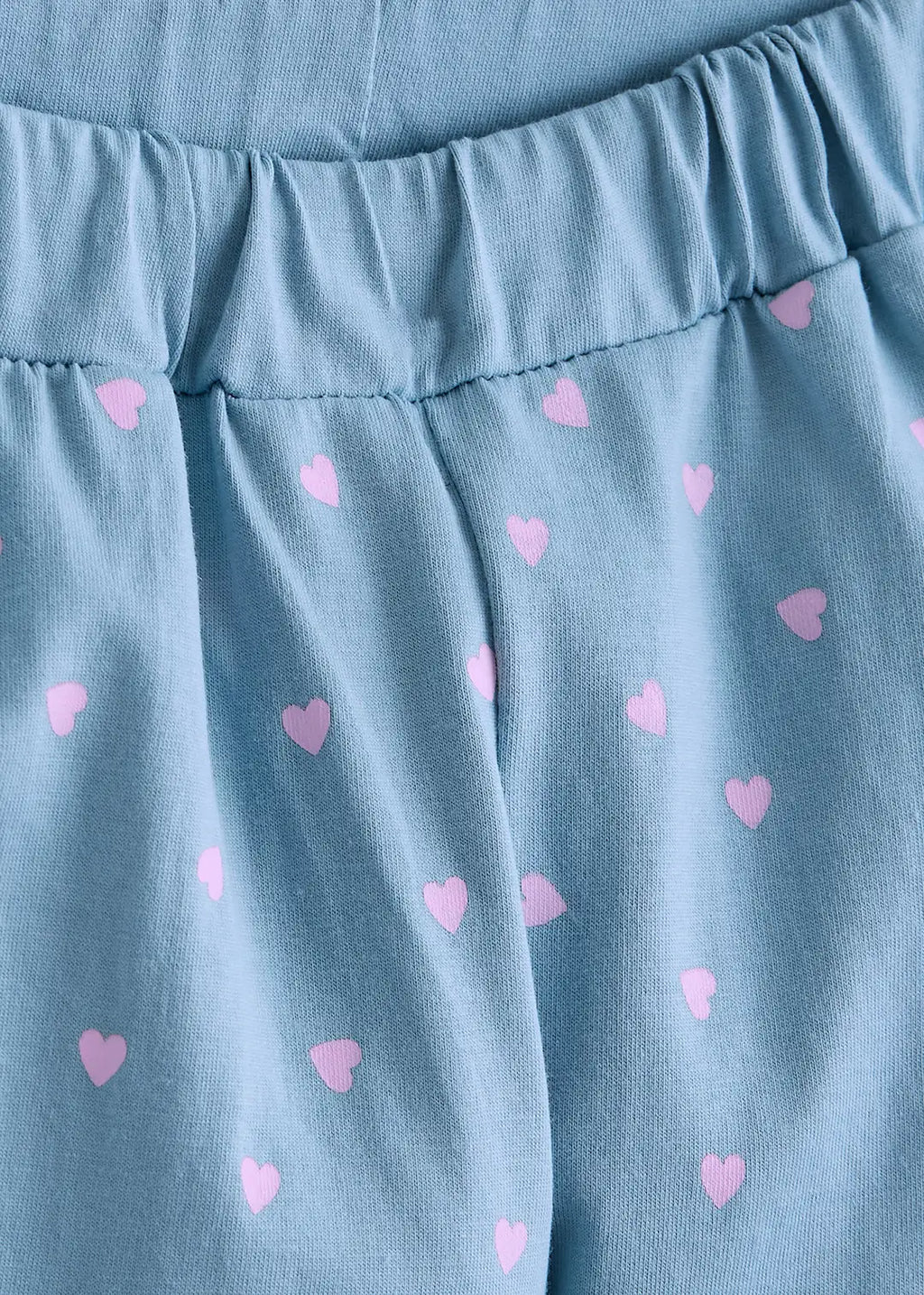 Kitten Hearts Cotton Short Set